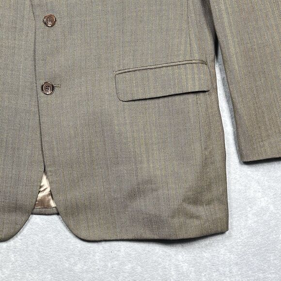 Ralph Lauren Blazer Mens Size 44R Brown Wool Two Button Sport Coat Blazer - Picture 5 of 15